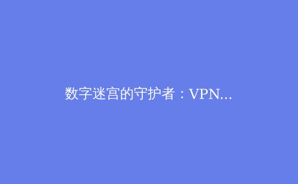 数字迷宫的守护者：VPN技术演进与网络安全新趋势解析 - 4