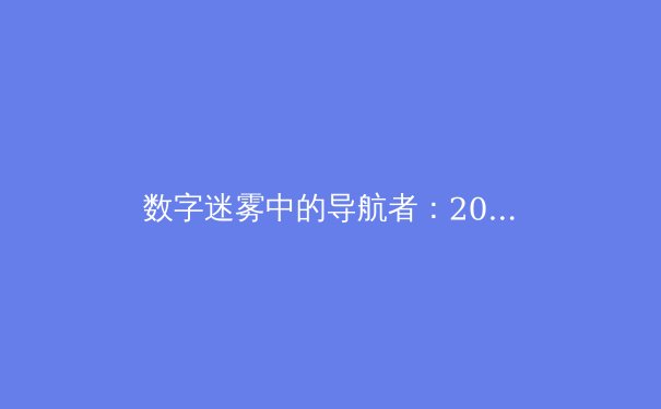 数字迷雾中的导航者：2024年VPN技术演进与网络自由新范式 - 2