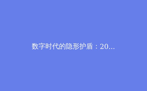 数字时代的隐形护盾：2024年VPN技术演进与全球隐私格局深度解析 - 3